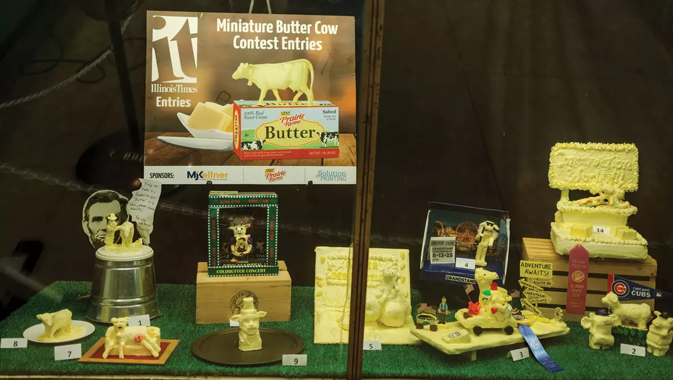 Miniature butter cows on display | Community & Lifestyle